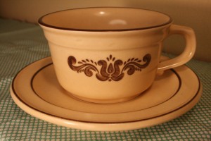 goodwill pfaltzgraff cup saucer